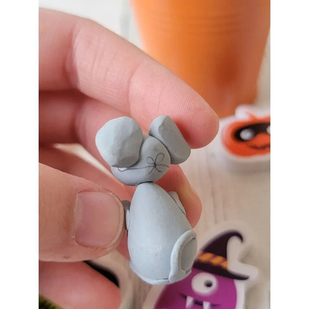 Halloween Frankenstein eraser pumpkin mouse‎ set toy figure